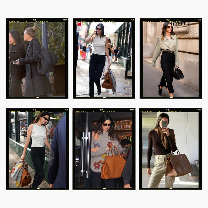 The Row Margaux Inspired Leather Bag | Without Logo
