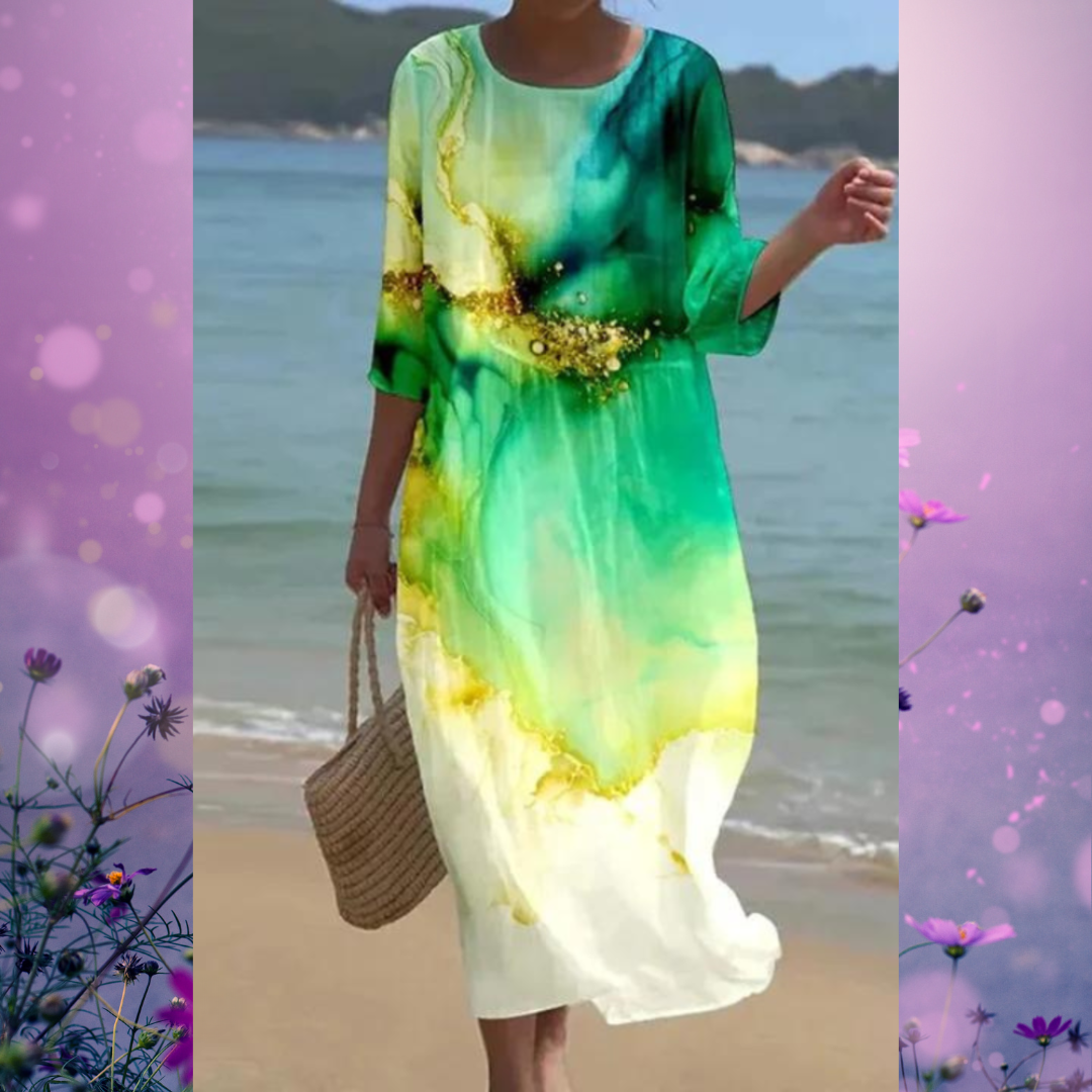 IZZI | Elegant Tummy Covering Dress