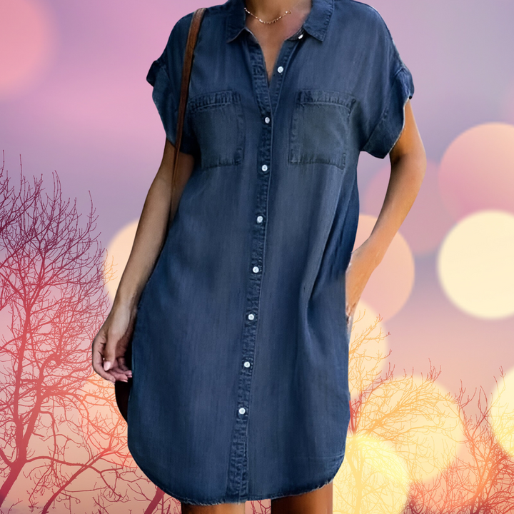 Mora™ - Chic Denim Dress