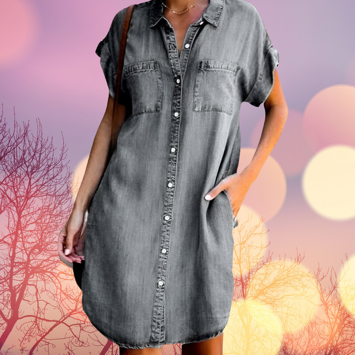 Mora™ - Chic Denim Dress