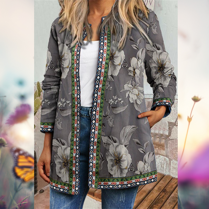 ZOYA™  ELEGANT RETRO ETHNIC CARDIGAN