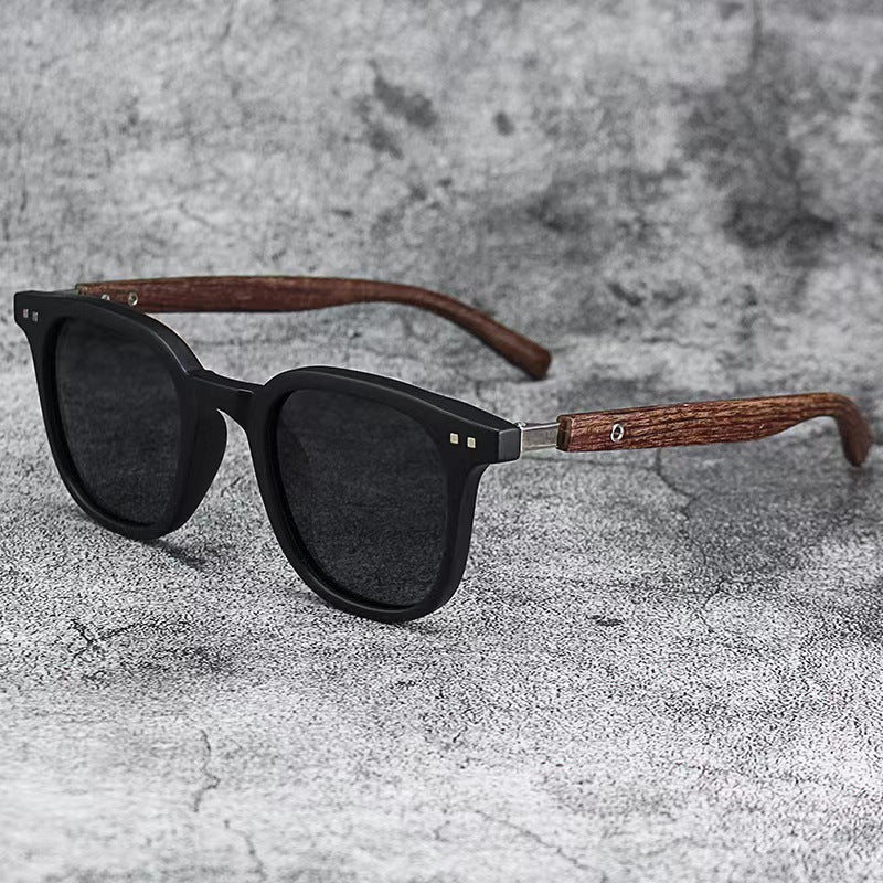 Vintage Wooden Sunglasses