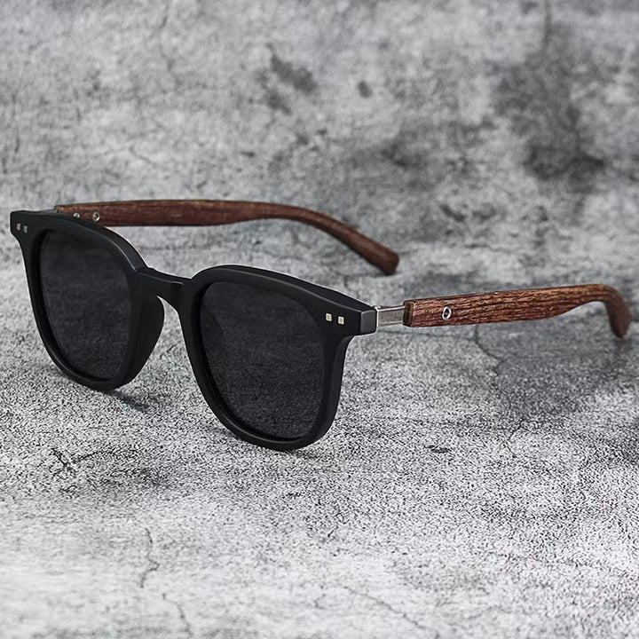 Vintage Wooden Sunglasses