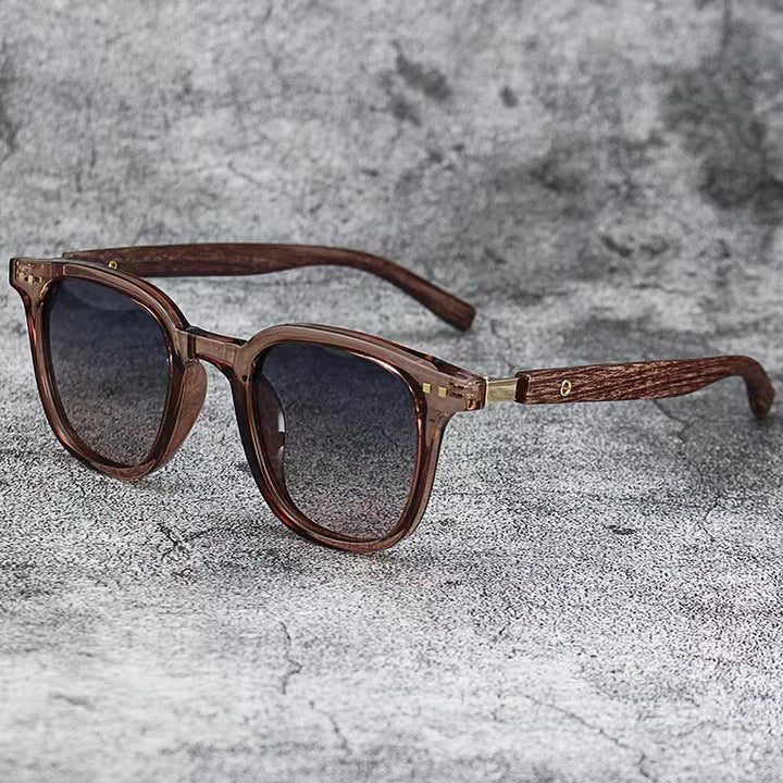 Vintage Wooden Sunglasses