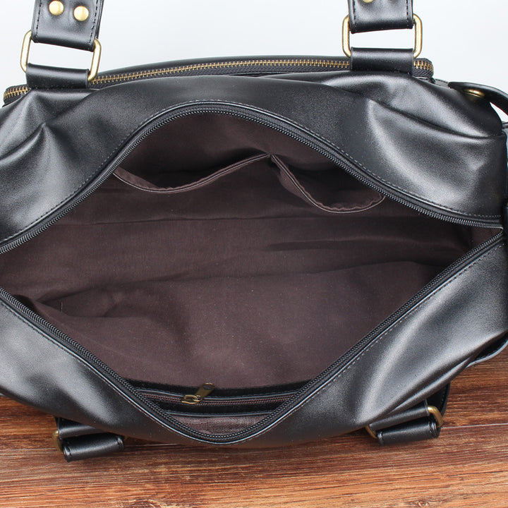 Gianni Leather Duffle Bag