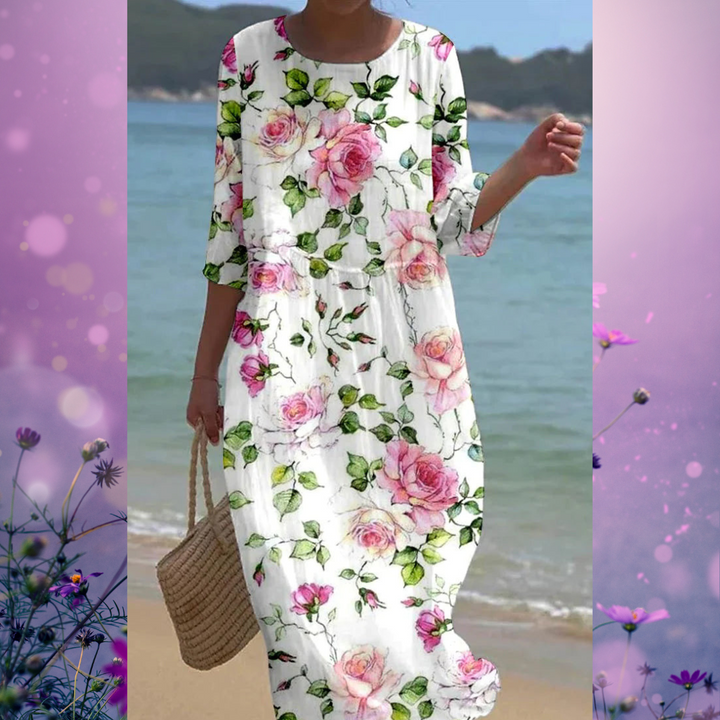 IZZI | Elegant Tummy Covering Dress