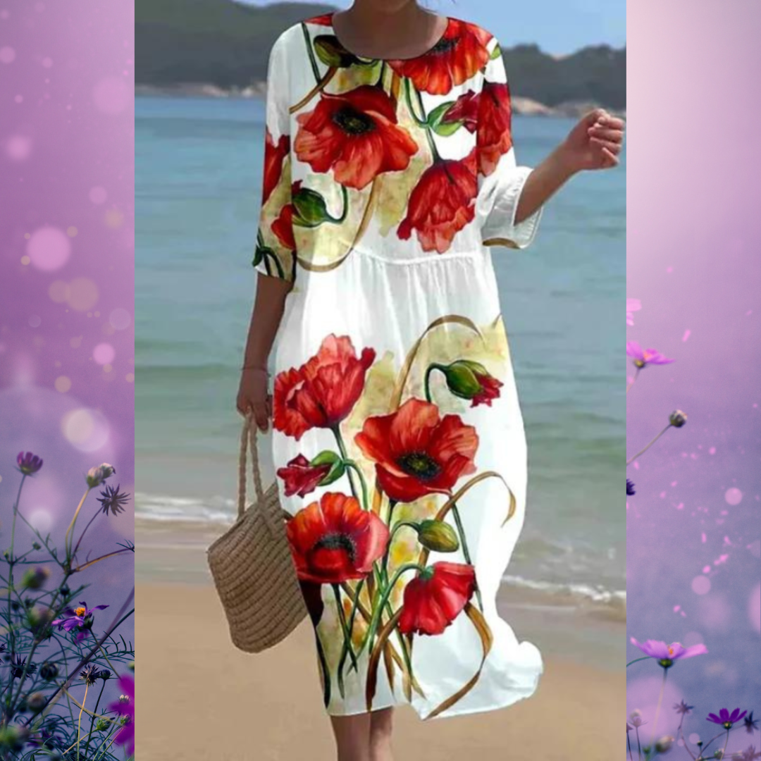 IZZI | Elegant Tummy Covering Dress