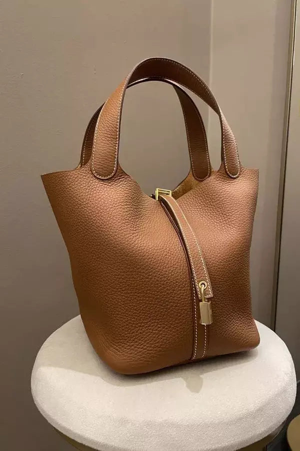 Amber Basket Tote Bag
